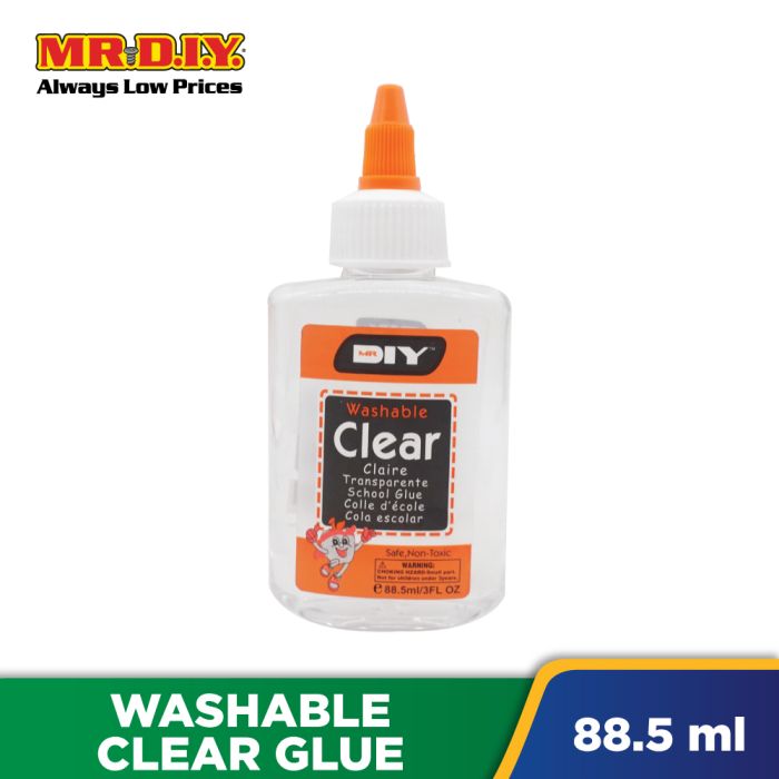 Washable Clear Glue (88.5ml) | MR.DIY