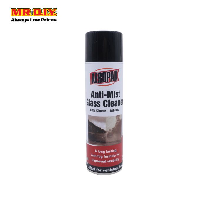 AEROPAK Anti-Mist Glass Spray Cleaner