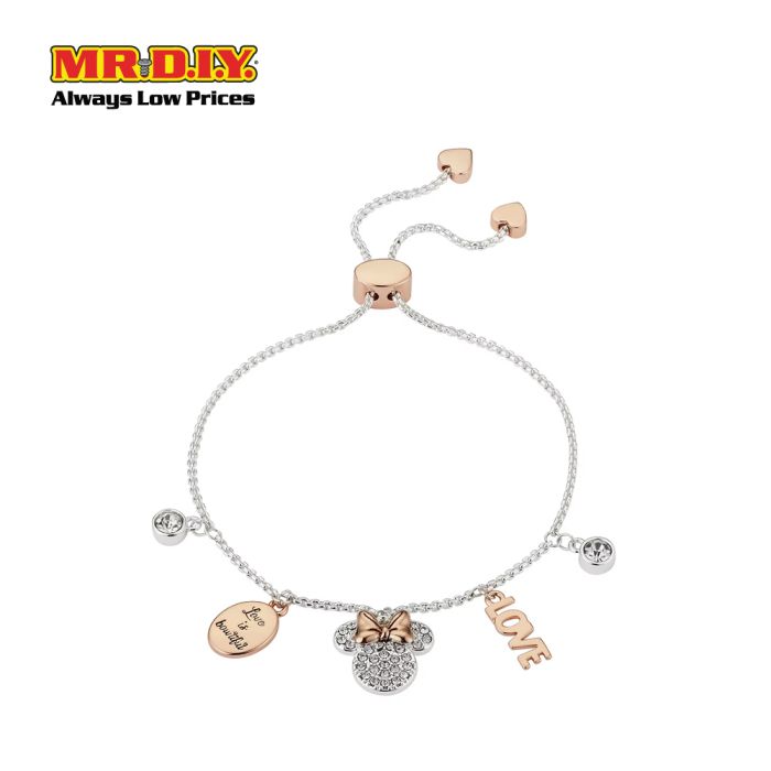 Disney Silver Mickey with Castle Bolo Pandora Snake Bracelet — Double Boxed  Toys