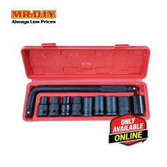 Socket Wrench Set Size- L (10 pieces)(1/2 Inch)