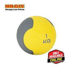 LIVEUP Sports Medicine Ball (1KG) - Yellow LS30006F