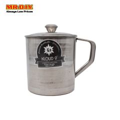 KLOUD9 Stainless Steel Touch Mug With Lid 10cm