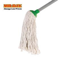 (MR.DIY) Cotton Round Floor Mop Head Replacement (350gsm)