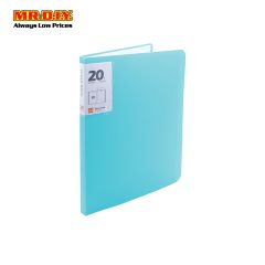 CHANYI Clear 20 Pages A4 Document File Folder