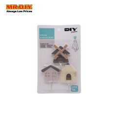 (MR.DIY) Premium  Wall-Mounted House Hooks SM1207 (3pcs x 2kg)