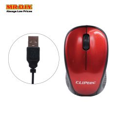 CLIPTEC USB Wired Silent Mouse 
