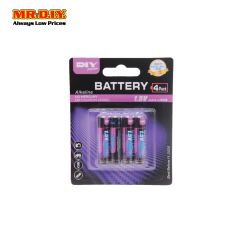 (MR.DIY) Alkaline AAA Battery (4pcs)