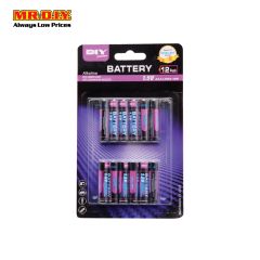 [BEST SELLER] (MR.DIY) Alkaline AAA Battery (12pcs)