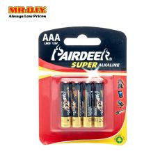 PAIRDEER Super Alkaline Battery AAA (4pcs)