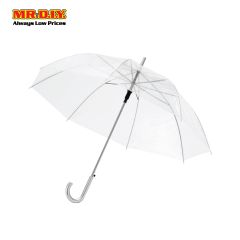 (MR.DIY) Clear Transparent Umbrella (72cm)