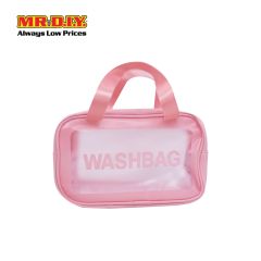 (MR.DIY) Transparent Waterproof Washbag Medium