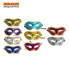 (MR.DIY) Fancy Glitter & Ribbon Mask