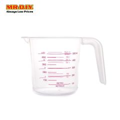 (MR.DIY) Clear Plastic Measuring Cup (500ml)