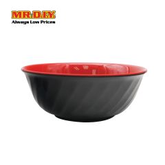 (MR.DIY) Black Red Melamine Bow 7"