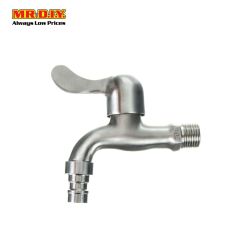 (MR.DIY) Stainless Steel Faucet Wall Water Hose Tap 