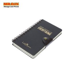 Black Hard Cover Notebook 40K 5183 96 pages