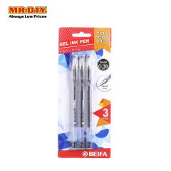BEIFA Gel Ink Pen 0.38mm (3 pcs)