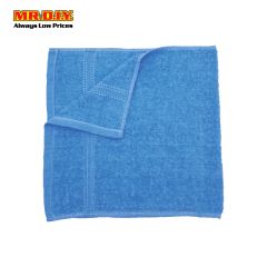 (MR.DIY) Premium Plain Rectangular Cotton Face Towel (30cm x 13cm)