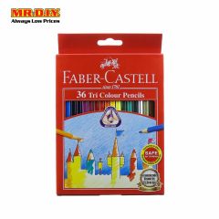 FABER CASTELL Tri Colour Pencils (36 colours)