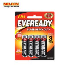 EVEREADY Super Heavy Duty Batteries AA (4 Pcs) 1215BP4