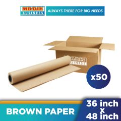 BROWN PAPER 36X48 (50S)  (Bundle of 25 pieces)