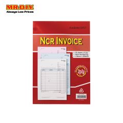 Academy Gold INV NCR Invoice Book with Numbering