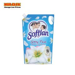 Softlan Spring Fresh Fabric Softener 1.6L Refill-Blue