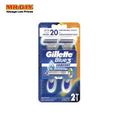 GILETTE Blue 3 Comfort Men's Disposable Razor (2pcs)
