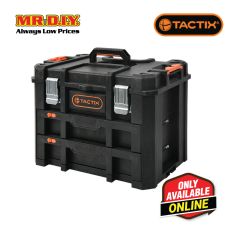 TACTIX Large Tool Box With 2 Drawers