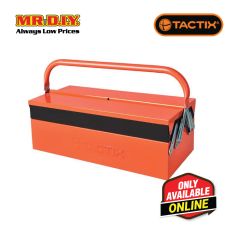 TACTIX 3-Drawer Metal Tool Box (45.7cm)