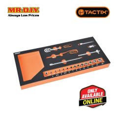 TACTIX Dr. Socket In Tray (20 pieces)