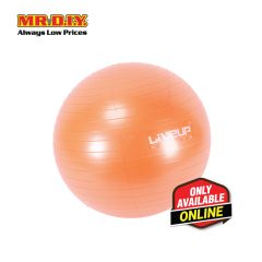LIVEUP Sports Yoga Exercise Gym Anti-Burst Ball - Orange (65cm) LS3222