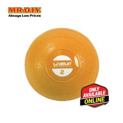 LIVEUP Sports PVC Soft Weight Ball (1KG) - Orange LS3003