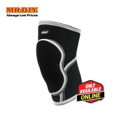 LIVEUP Sports Knee Support With Foam Pad L/XL - Black LS5751