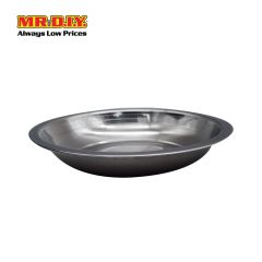 (MR.DIY) Stainless Steel Plate (19 cm)