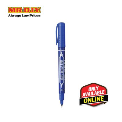 COMIX Marker Pen Blue (12 pieces)(0.5-1.5mm)
