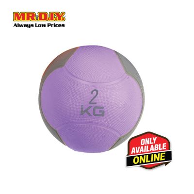 LIVEUP Sports Medicine Ball (2KG) - Purple LS30006F
