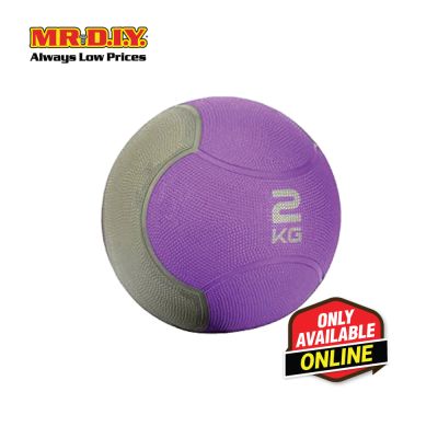 LIVEUP Sports Medicine Ball (2KG) - Purple LS30006F