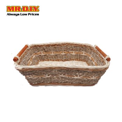 (MR.DIY) Storage Rectanglar Basket with Handle