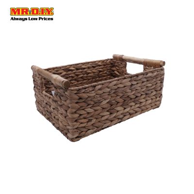 Water Hyacinth Basket S 28x20x11cm