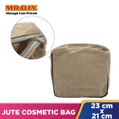 Jute Cosmetic Bag (23x6x21cm)