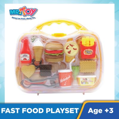 Suitcase Fast Food Set