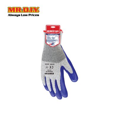 EMTOP Cut-Resistant Gloves EXGV0301XL