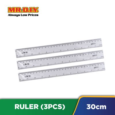Ruler 30cm (3pcs)