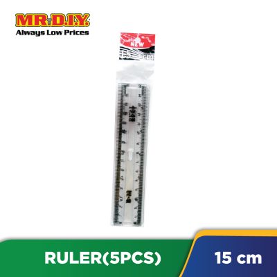 Ruler 15Cm 5pcs 1501