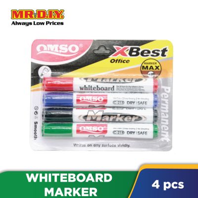 Whiteboard Marker Pen 4pcs 