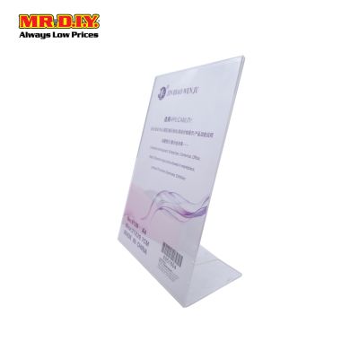 A4 Acrylic Transparent Display Stand