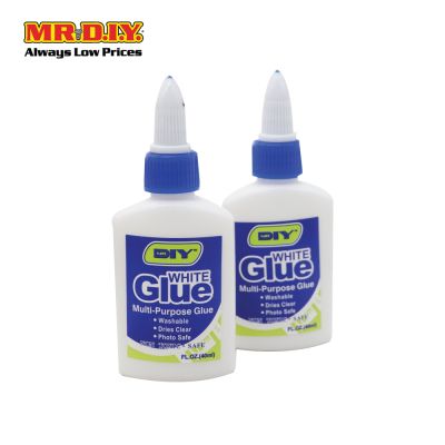 Multi-Purpose White Glue (40ml) (4 pieces)