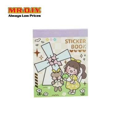 (MR.DIY) Kids Craft Collection Sticker Book Cartoon 50 Sheets 