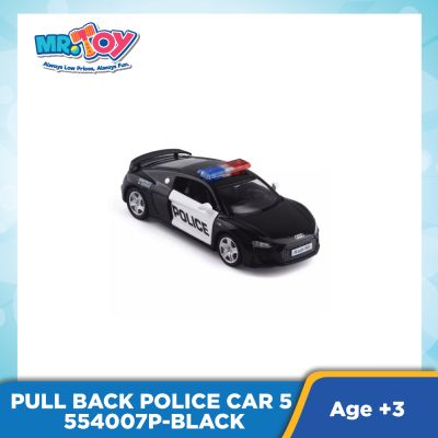 Pull Back Police Car 5 554007P